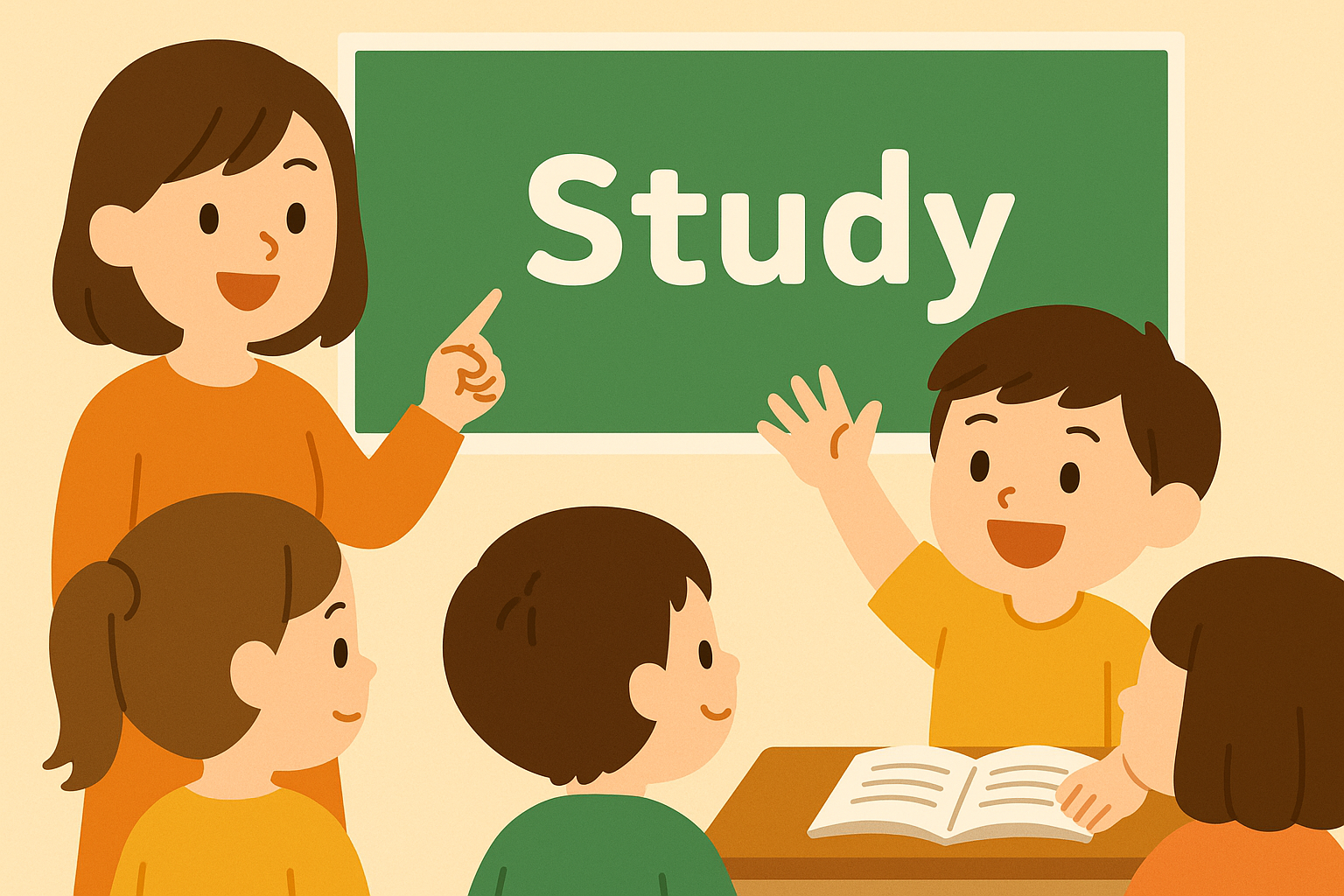 ヨコミネ式学習教室の様子